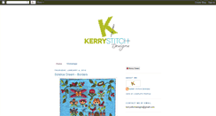 Desktop Screenshot of kerrystitchdesigns.blogspot.com