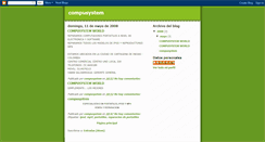 Desktop Screenshot of compusystemworld.blogspot.com