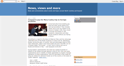 Desktop Screenshot of newsviewsandmore.blogspot.com