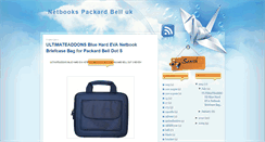 Desktop Screenshot of netbooks-packardbell-uk.blogspot.com