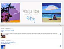 Tablet Screenshot of moniquetyacke.blogspot.com