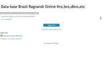 Tablet Screenshot of dbragnarok.blogspot.com