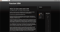 Desktop Screenshot of fascismusa-fascismusa.blogspot.com