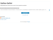 Tablet Screenshot of galileogalileiquimica.blogspot.com