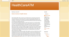 Desktop Screenshot of healthscareatm.blogspot.com