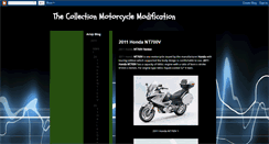 Desktop Screenshot of fantasticmotorcyclemodif.blogspot.com