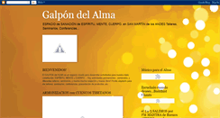 Desktop Screenshot of galpondelalma.blogspot.com