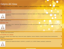 Tablet Screenshot of galpondelalma.blogspot.com