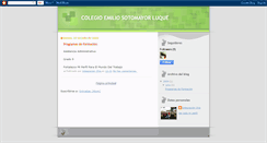 Desktop Screenshot of colegioemiliosotomayorluque.blogspot.com