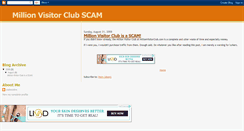 Desktop Screenshot of millionvisitorclub.blogspot.com