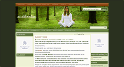 Desktop Screenshot of anakbestari2u.blogspot.com