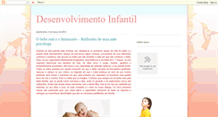 Desktop Screenshot of desenvolvimento-infantil.blogspot.com