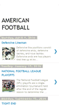 Mobile Screenshot of americanfootballtopics.blogspot.com