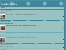 Tablet Screenshot of bastelschwester.blogspot.com