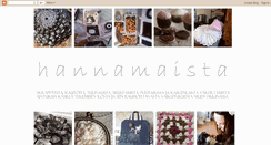 Desktop Screenshot of hannamaista.blogspot.com