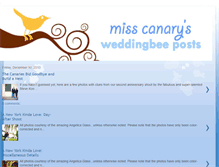 Tablet Screenshot of misscanary.blogspot.com