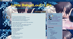 Desktop Screenshot of littlebabycloudlife.blogspot.com