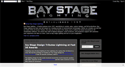 Desktop Screenshot of baystagelighting.blogspot.com