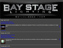 Tablet Screenshot of baystagelighting.blogspot.com