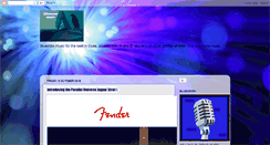 Desktop Screenshot of bluecrowmusic.blogspot.com