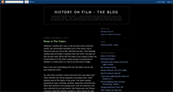 Desktop Screenshot of historyonfilm.blogspot.com