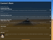 Tablet Screenshot of cavenerroom.blogspot.com