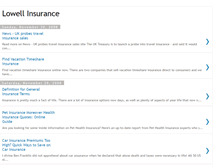 Tablet Screenshot of lowellinsurance.blogspot.com