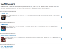 Tablet Screenshot of gainpassport.blogspot.com