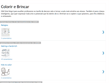 Tablet Screenshot of colorirebrincar.blogspot.com