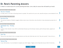 Tablet Screenshot of drrenesblog.blogspot.com