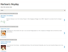 Tablet Screenshot of harleansheyday.blogspot.com