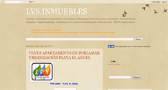 Desktop Screenshot of lvs-inmuebles.blogspot.com