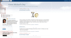 Desktop Screenshot of greenmichaelsday.blogspot.com