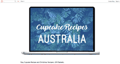 Desktop Screenshot of cupcakerecipesaustralia.blogspot.com