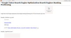 Desktop Screenshot of google-yahoo.blogspot.com