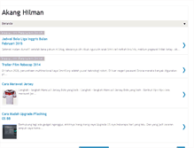 Tablet Screenshot of akanghilman.blogspot.com