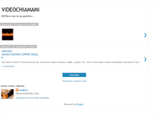 Tablet Screenshot of annuncivideochiamami.blogspot.com