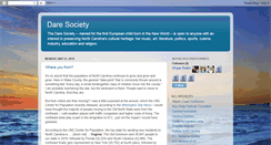 Desktop Screenshot of daresociety.blogspot.com