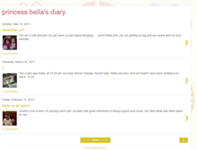 Tablet Screenshot of princessbellasdiary.blogspot.com