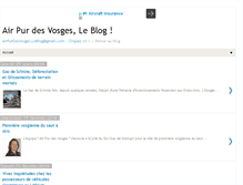 Tablet Screenshot of airpurdesvosges-leblog.blogspot.com