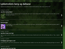 Tablet Screenshot of lykketrollets-lilleverden.blogspot.com
