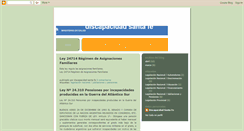 Desktop Screenshot of discapacidadsantafe.blogspot.com