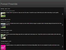 Tablet Screenshot of forestfreeride.blogspot.com