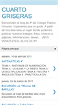 Mobile Screenshot of cuartogriseras.blogspot.com