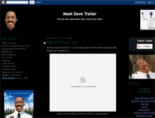 Tablet Screenshot of meet-dave-trailer.blogspot.com