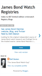 Mobile Screenshot of jamesbondwatchregistries.blogspot.com