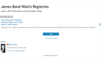 Tablet Screenshot of jamesbondwatchregistries.blogspot.com