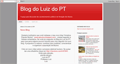 Desktop Screenshot of luizdopt.blogspot.com