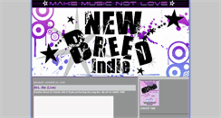 Desktop Screenshot of newbreedindie.blogspot.com