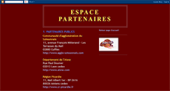 Desktop Screenshot of espacepartenaires.blogspot.com